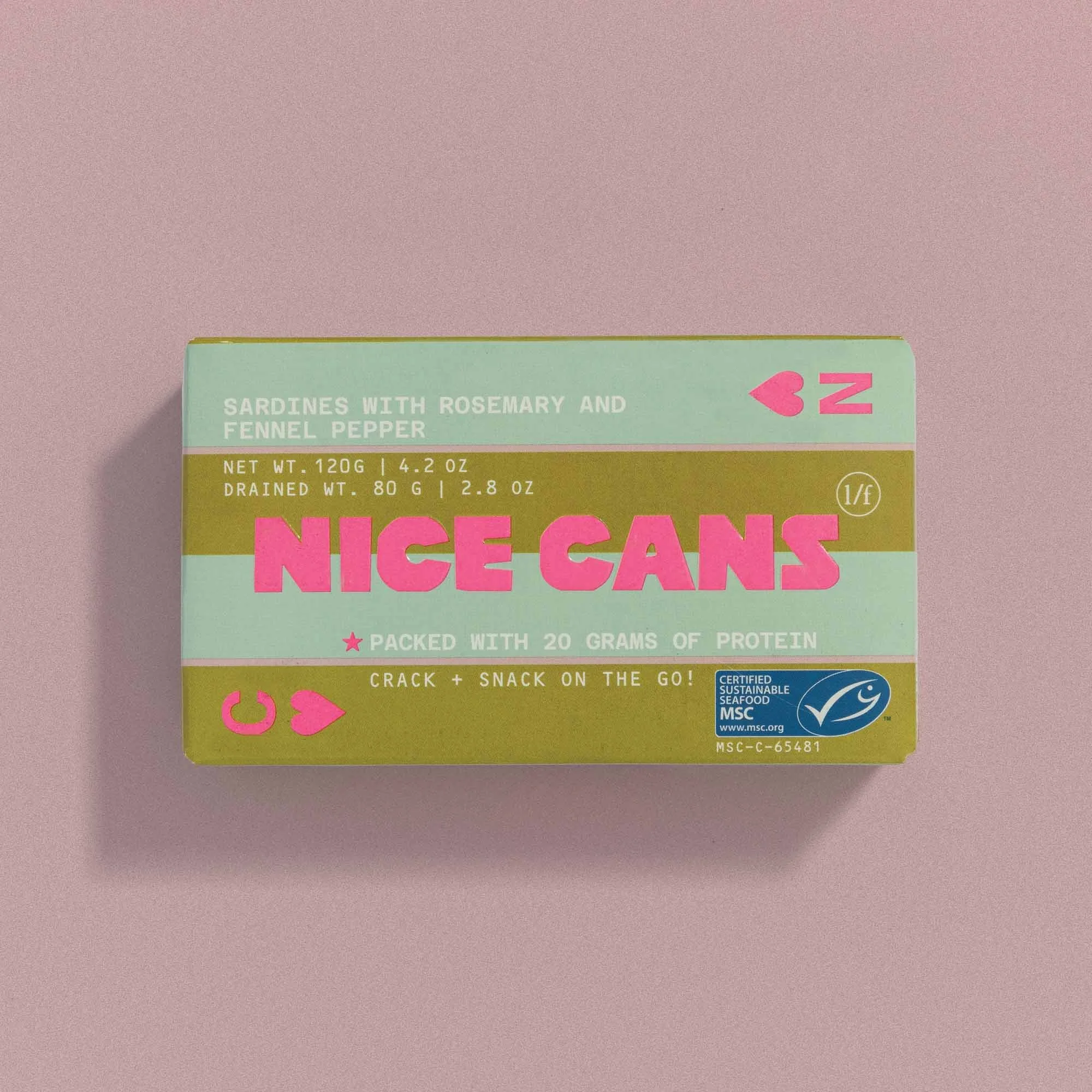 Nice Cans - Sardines with Rosemary and Fennel Pepper