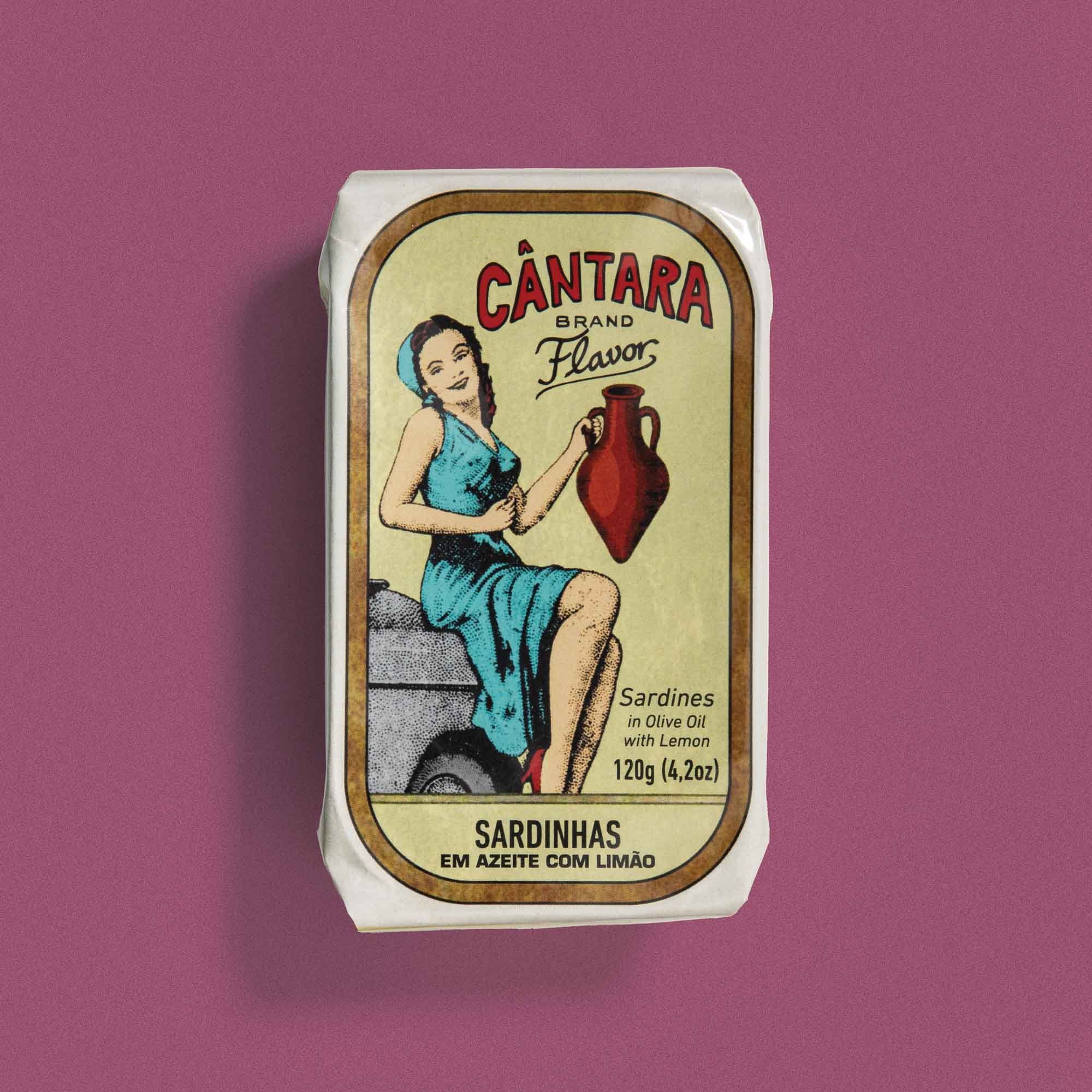 Cantara - Sardines in Olive Oil with Lemon