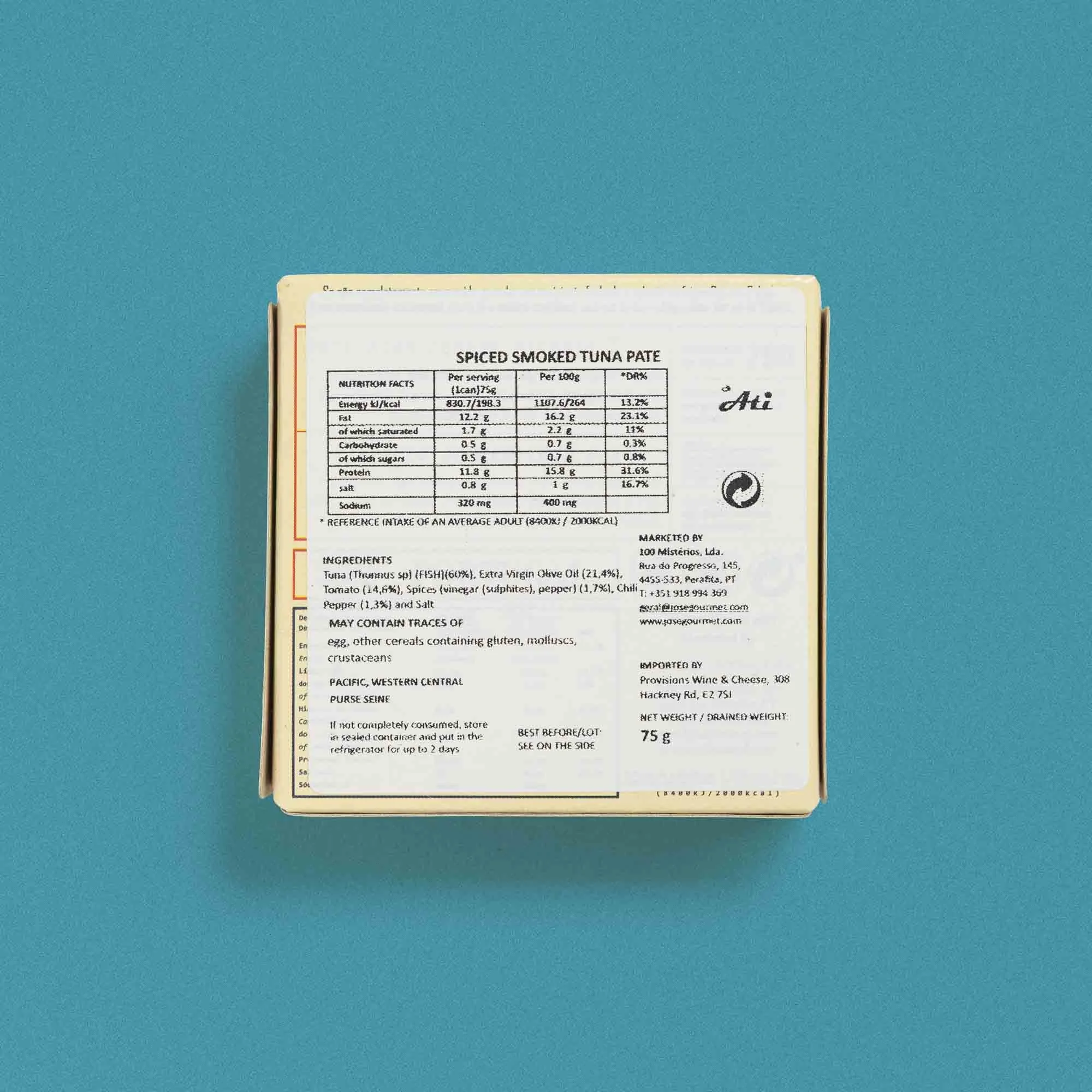 Ati Manel - Spiced Smoked Tuna Paté packaging rear image.jpg