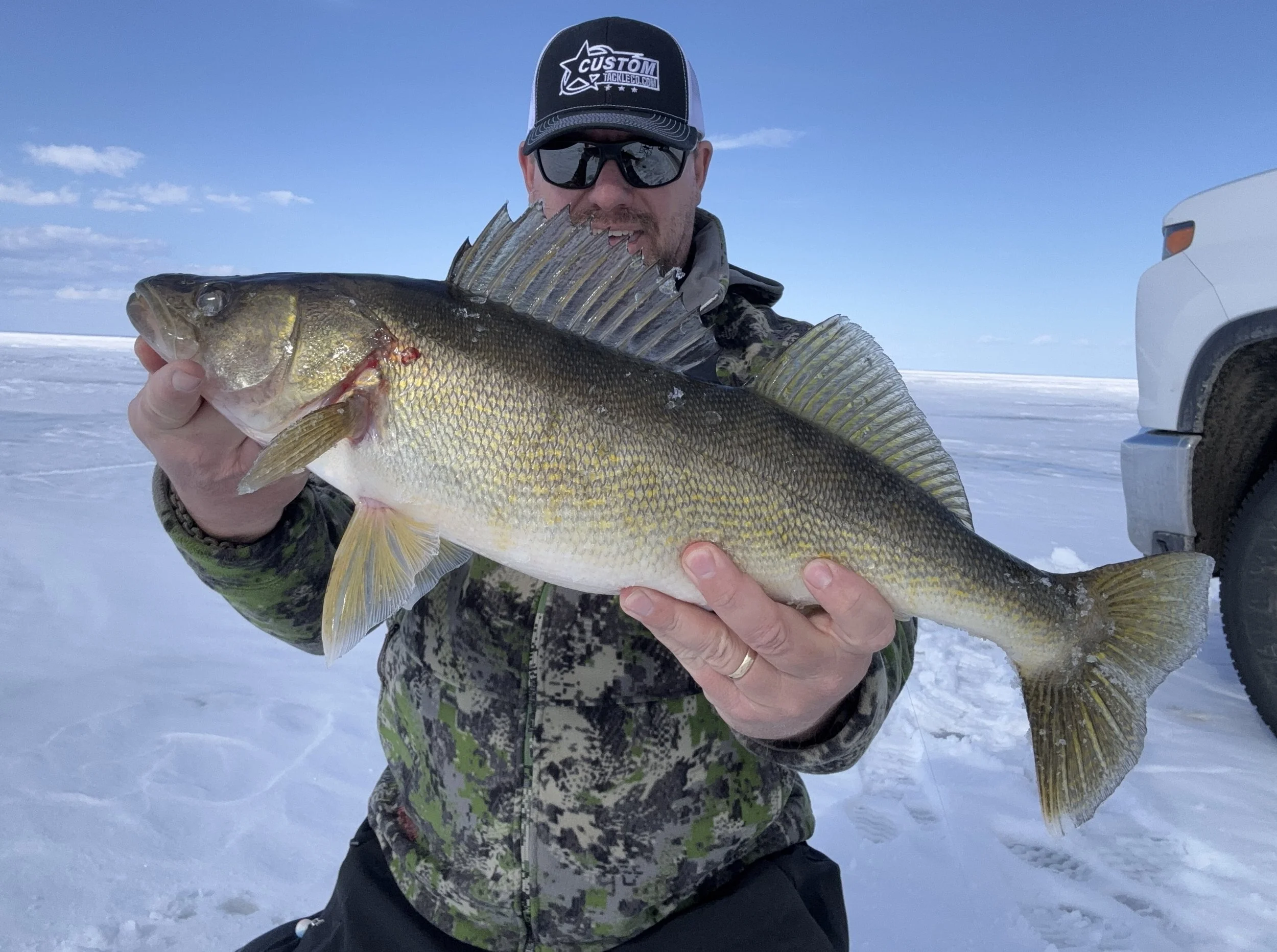 How to Target Late Ice Walleyes on Lake of the Woods 