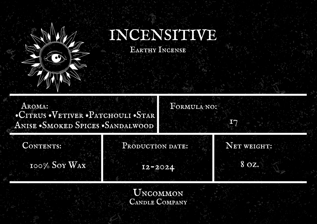 Incensitive