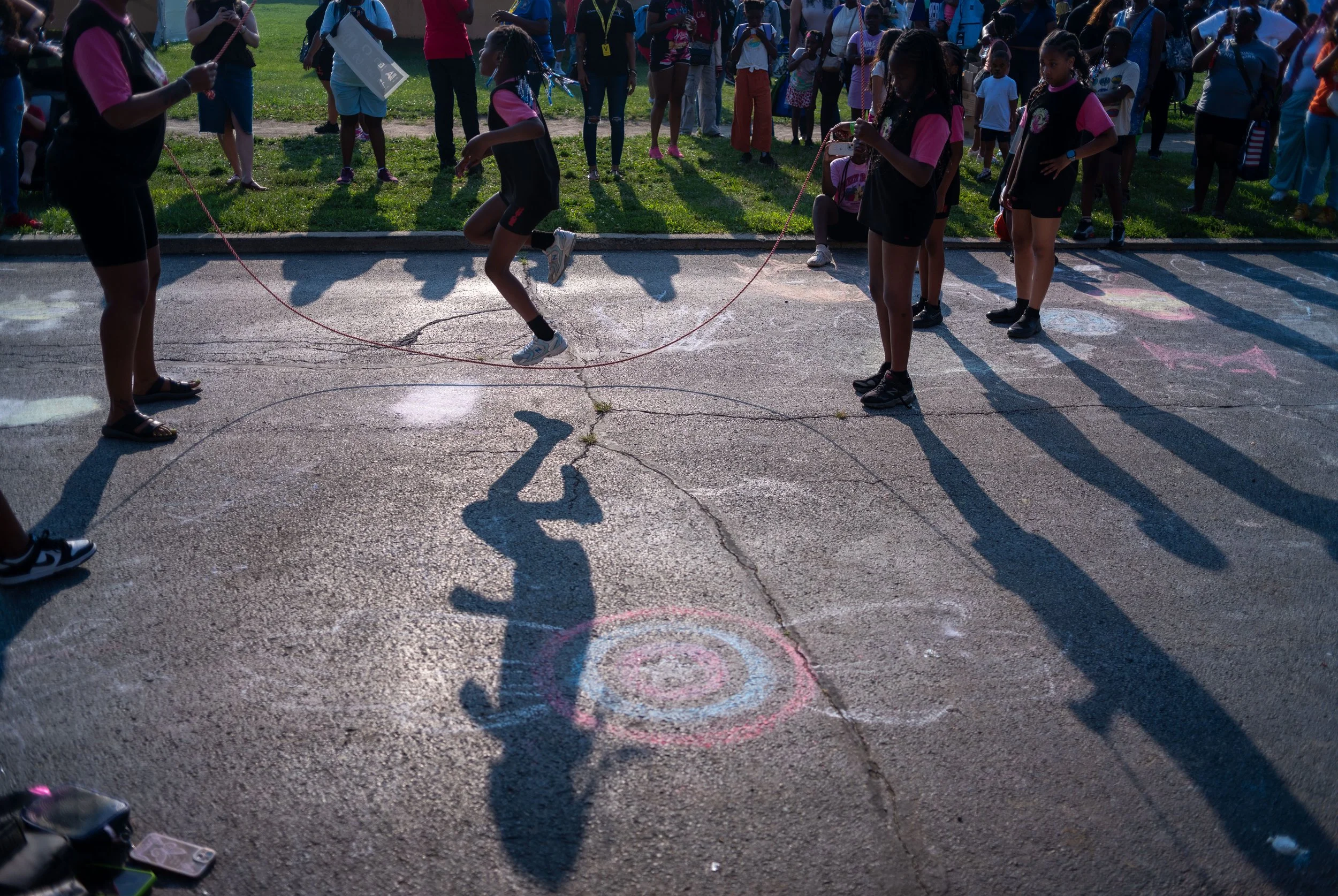 Chicago Police host National Night Out at the Southside YMCA in Chicago.