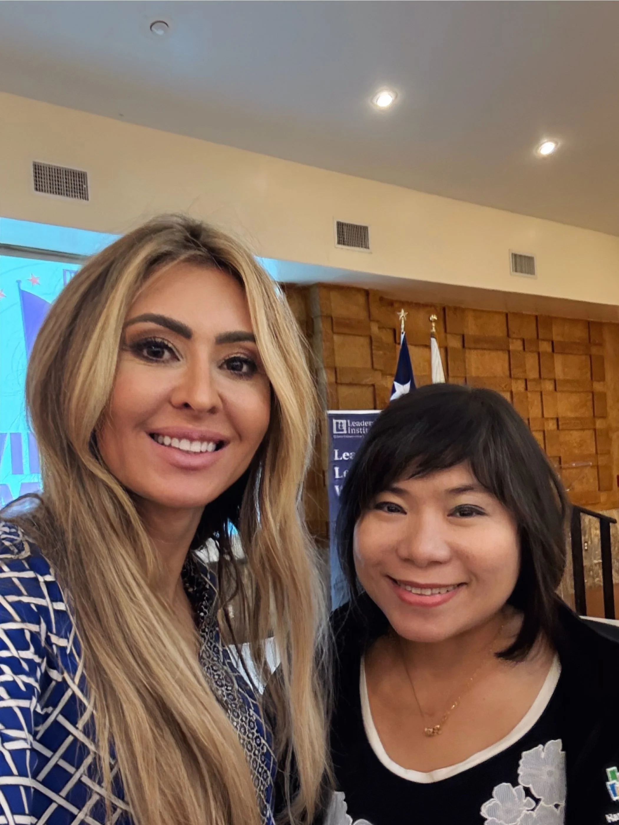 Cat Parks joins Clemence Foundation Founder JJ Clemence in Fort Bend County.