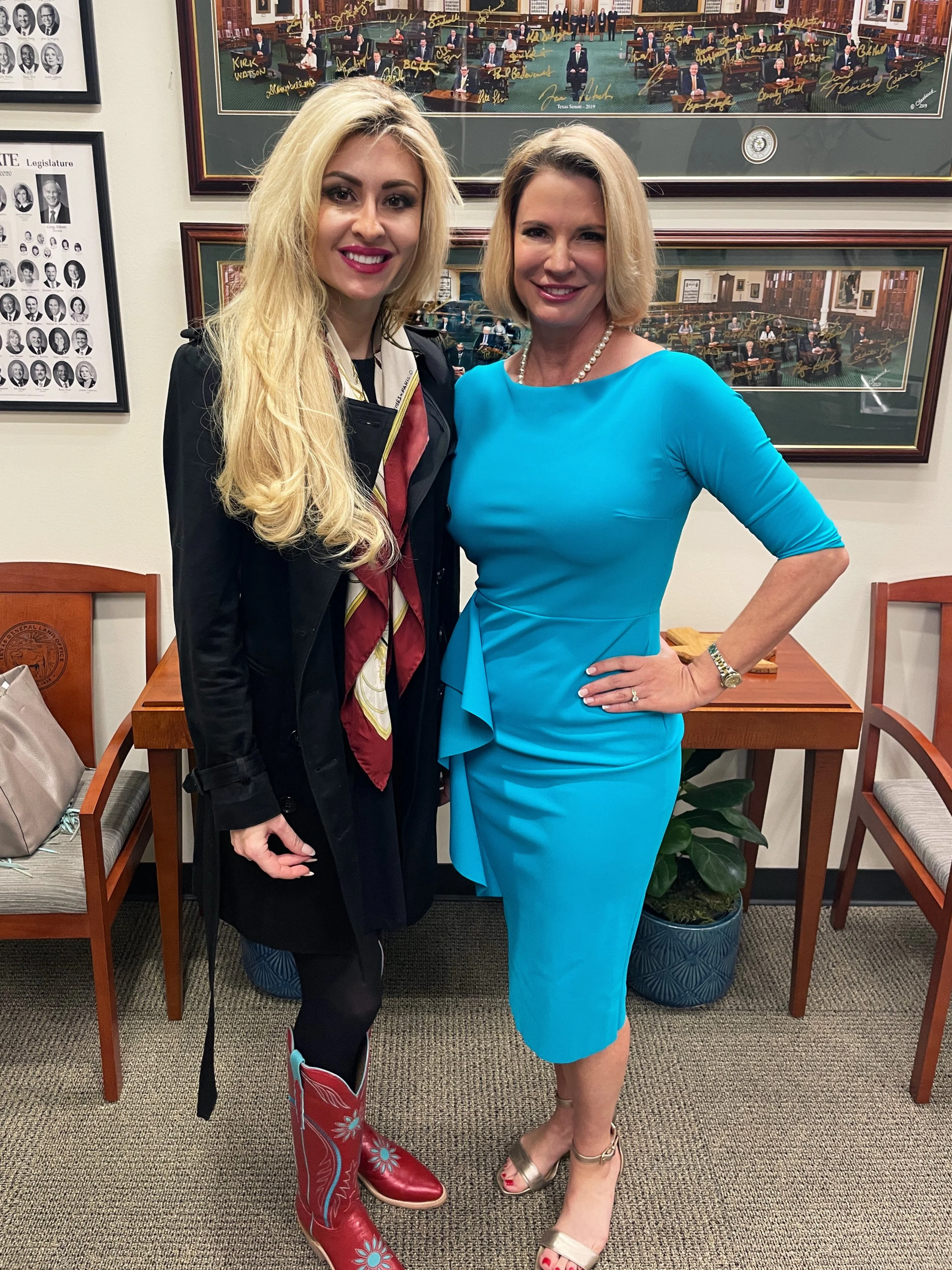 Cat Parks with Land Commissioner Dawn Buckingham