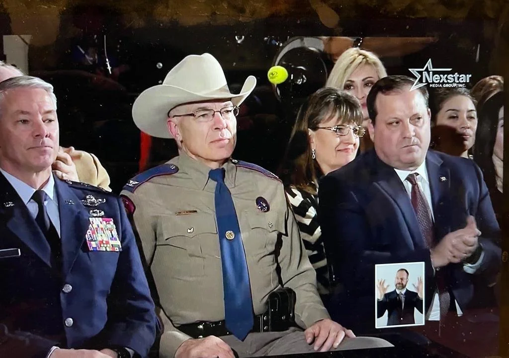 Cat Parks at Governor Abbott's State of the State