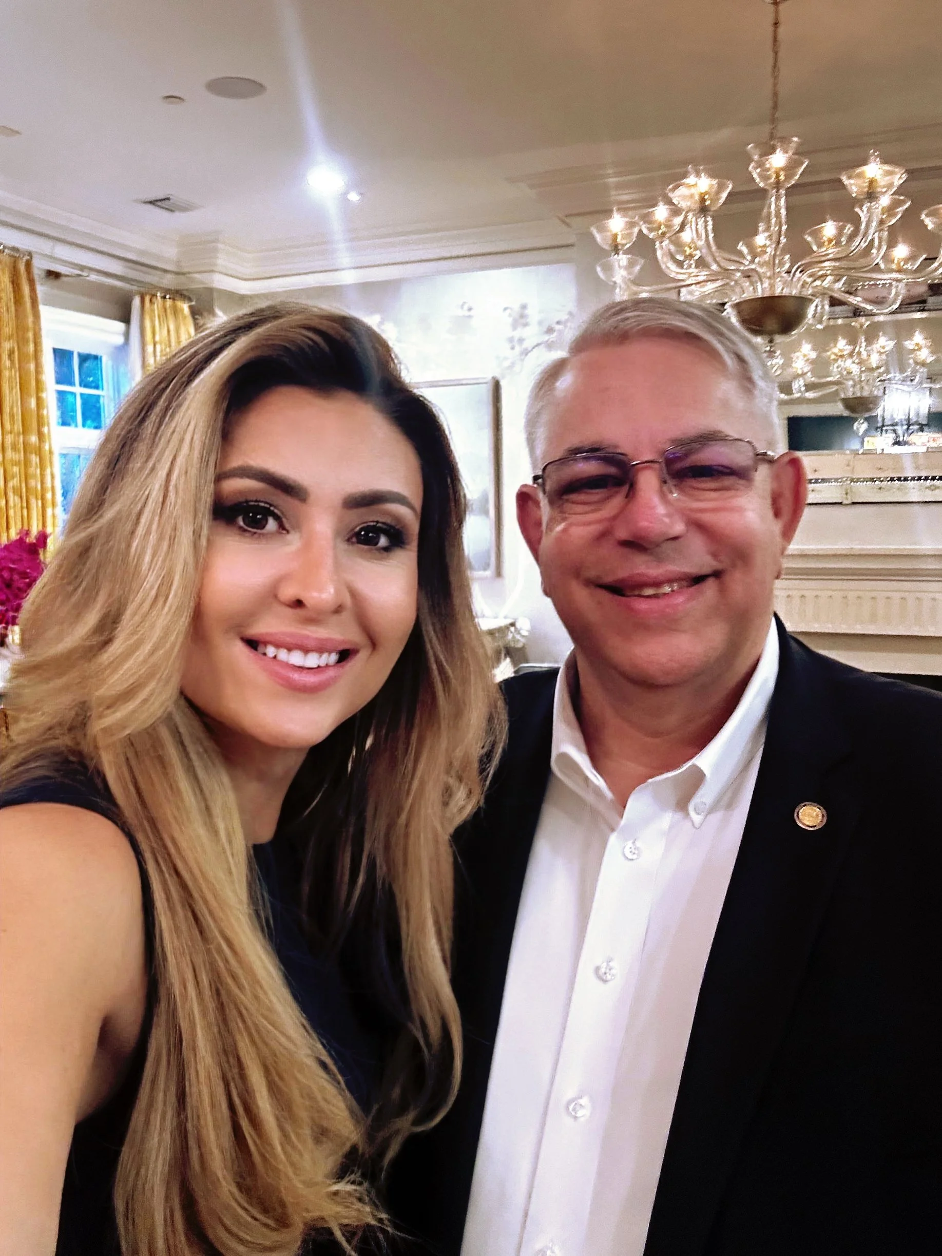 Cat Parks & Representative Stan Kitzman