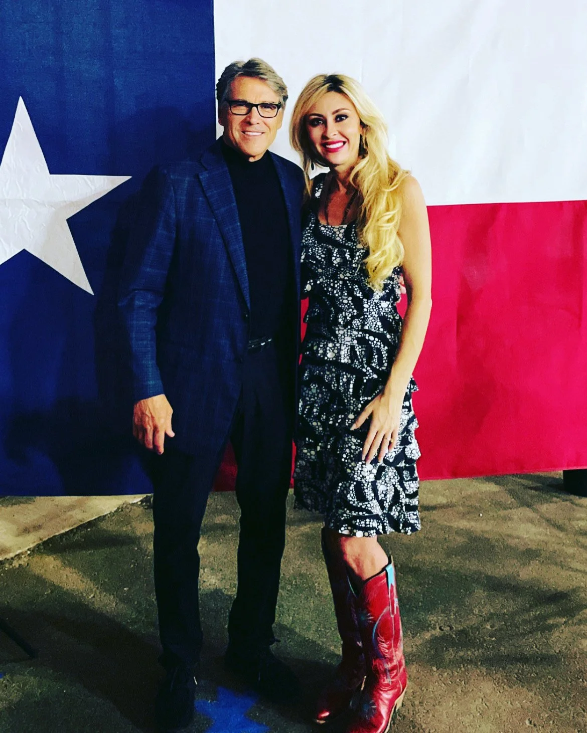 Governor Rick Perry and Cat Parks