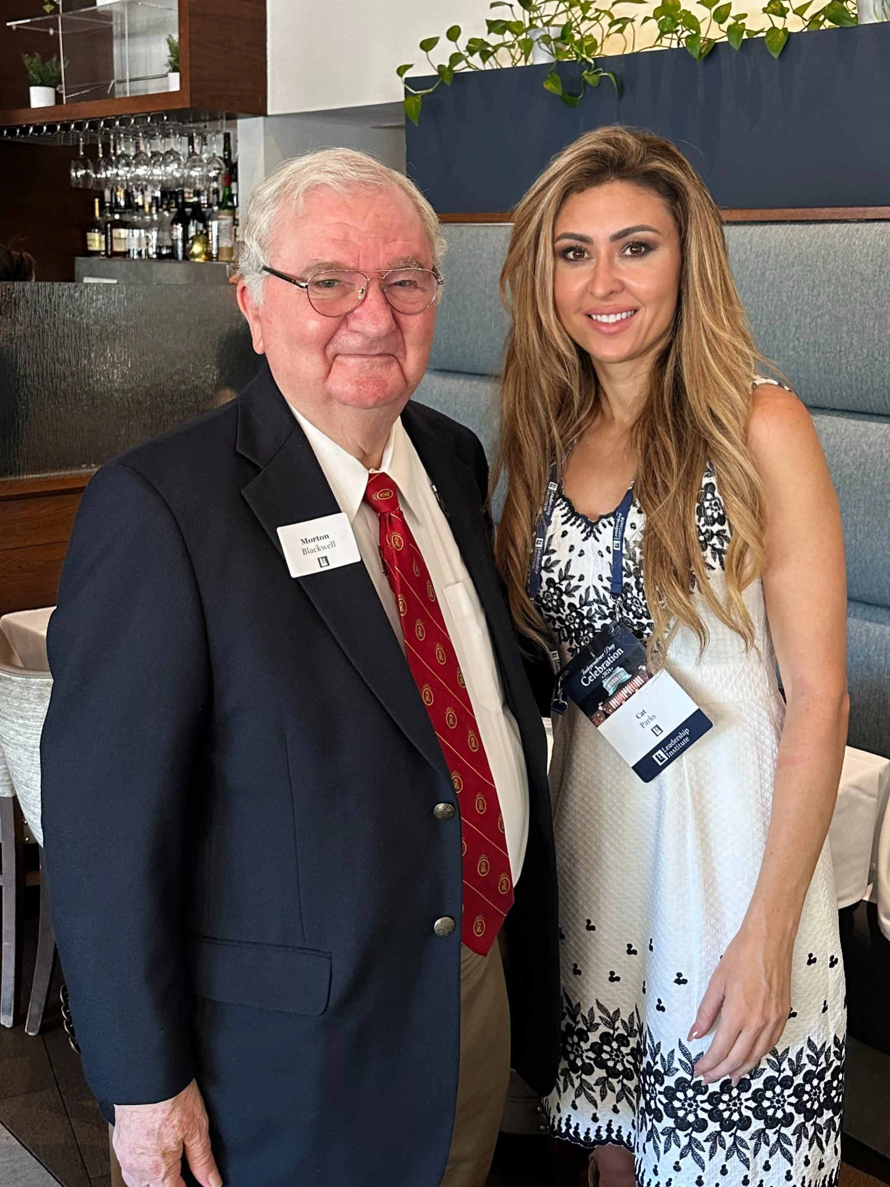 Morton Blackwell and Cat Parks