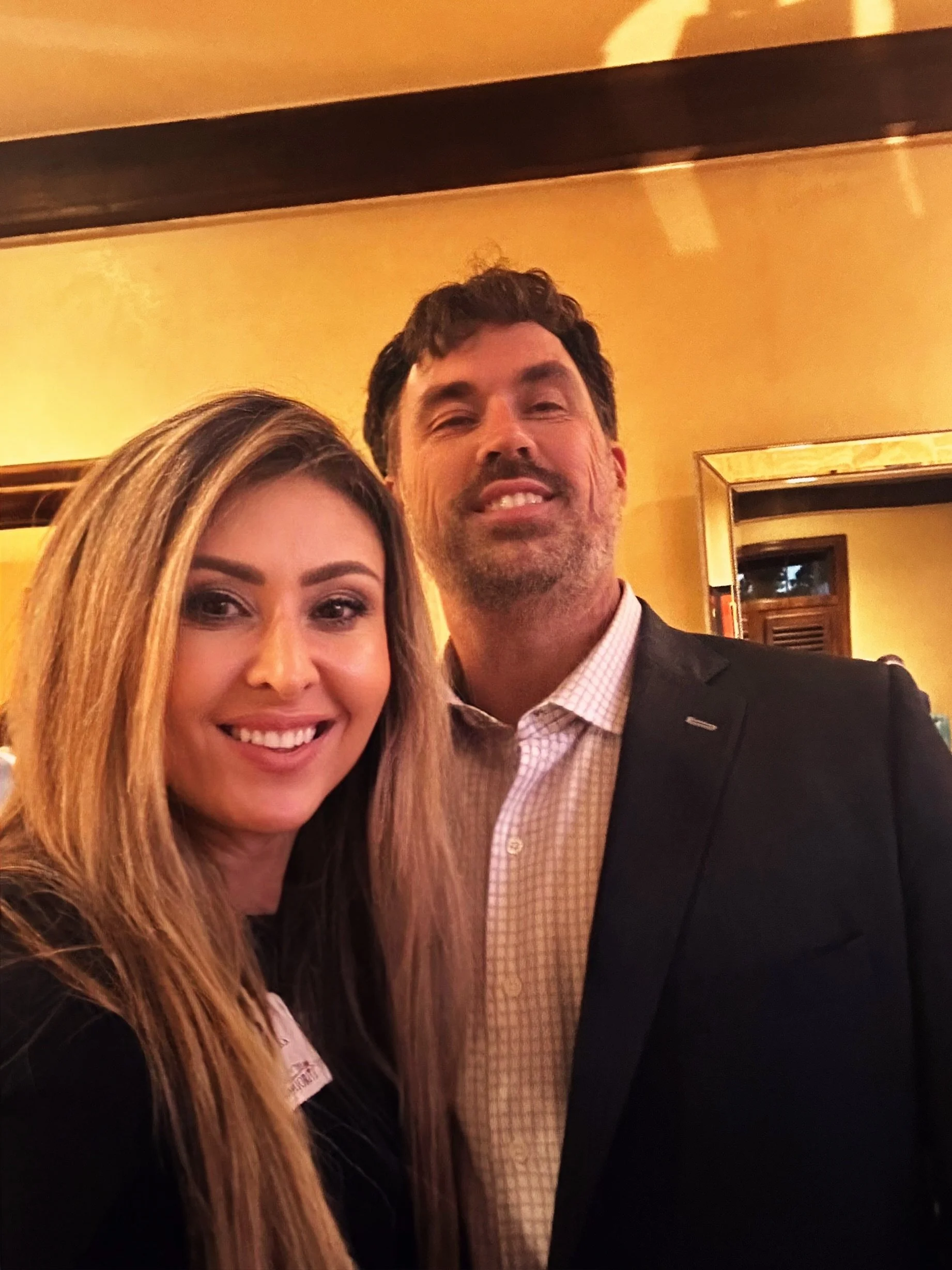 Cat Parks & Congressman Morgan Lutrell