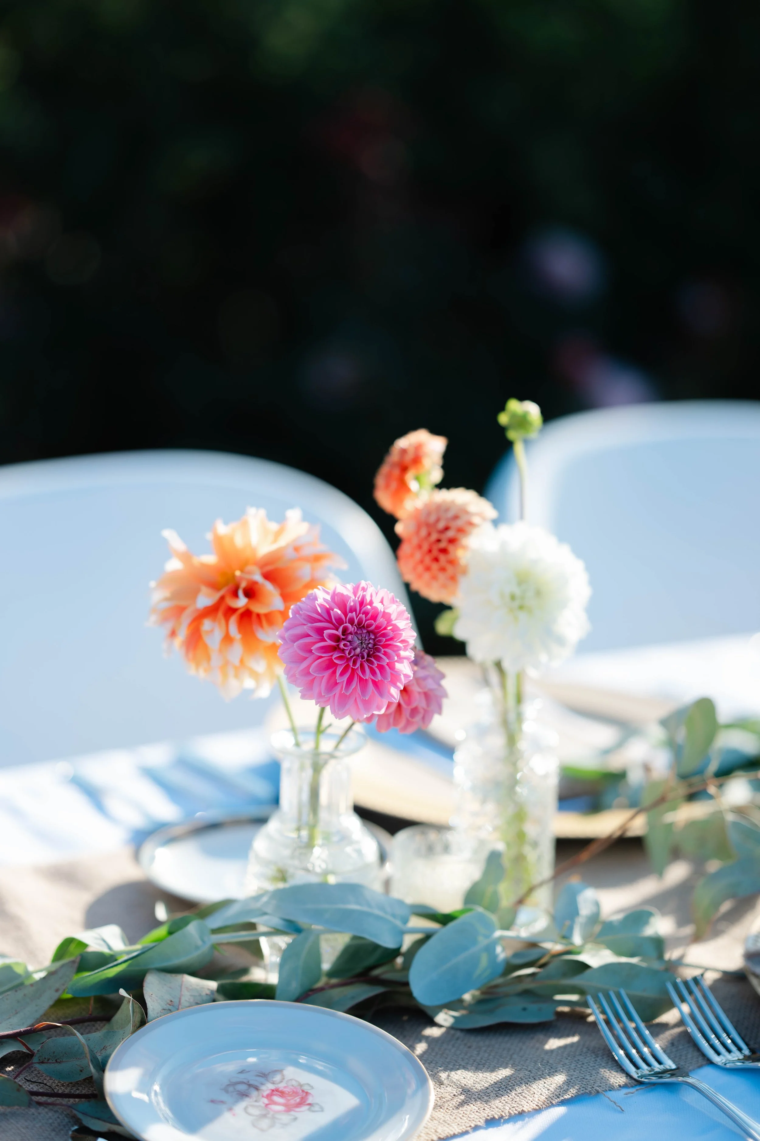 dinner table center piece