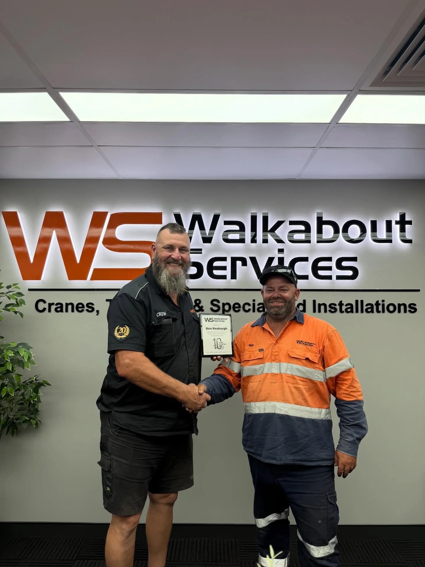 A huge congratulations to Ben for 10 years with Walkabout! 😎

A decade of dedication, hard work and showing up every day to get the job done.

We&rsquo;re grateful for everything you bring to the team Ben! Cheers to many more 👍🏼