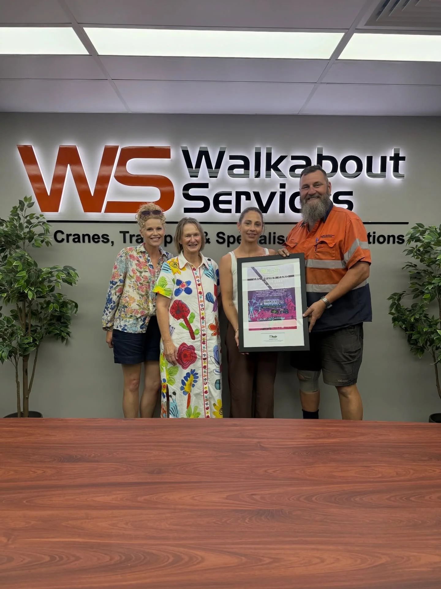 Last week, we met with the team from Deni Ute Muster and was presented this signed poster of the 2025 lineup as a thank you for our sponsorship last year 😎

Thank you @deniutemuster 👏🏼