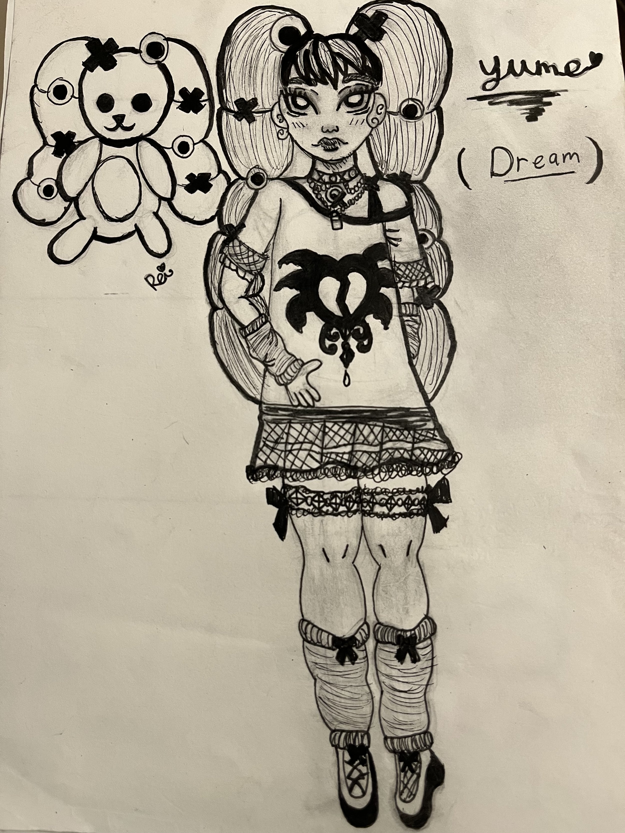 Yume Original Sketch