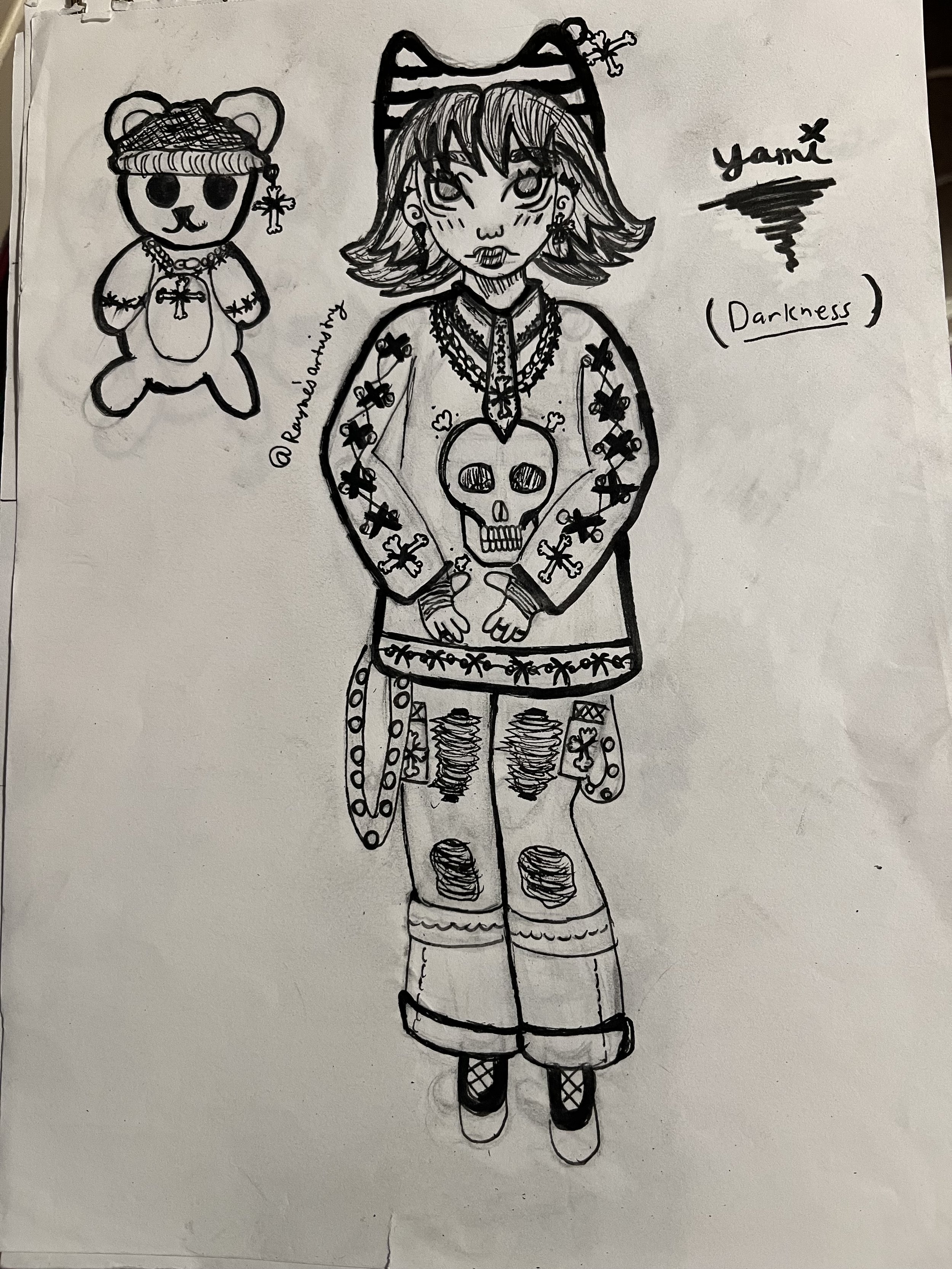 Yami Original Sketch