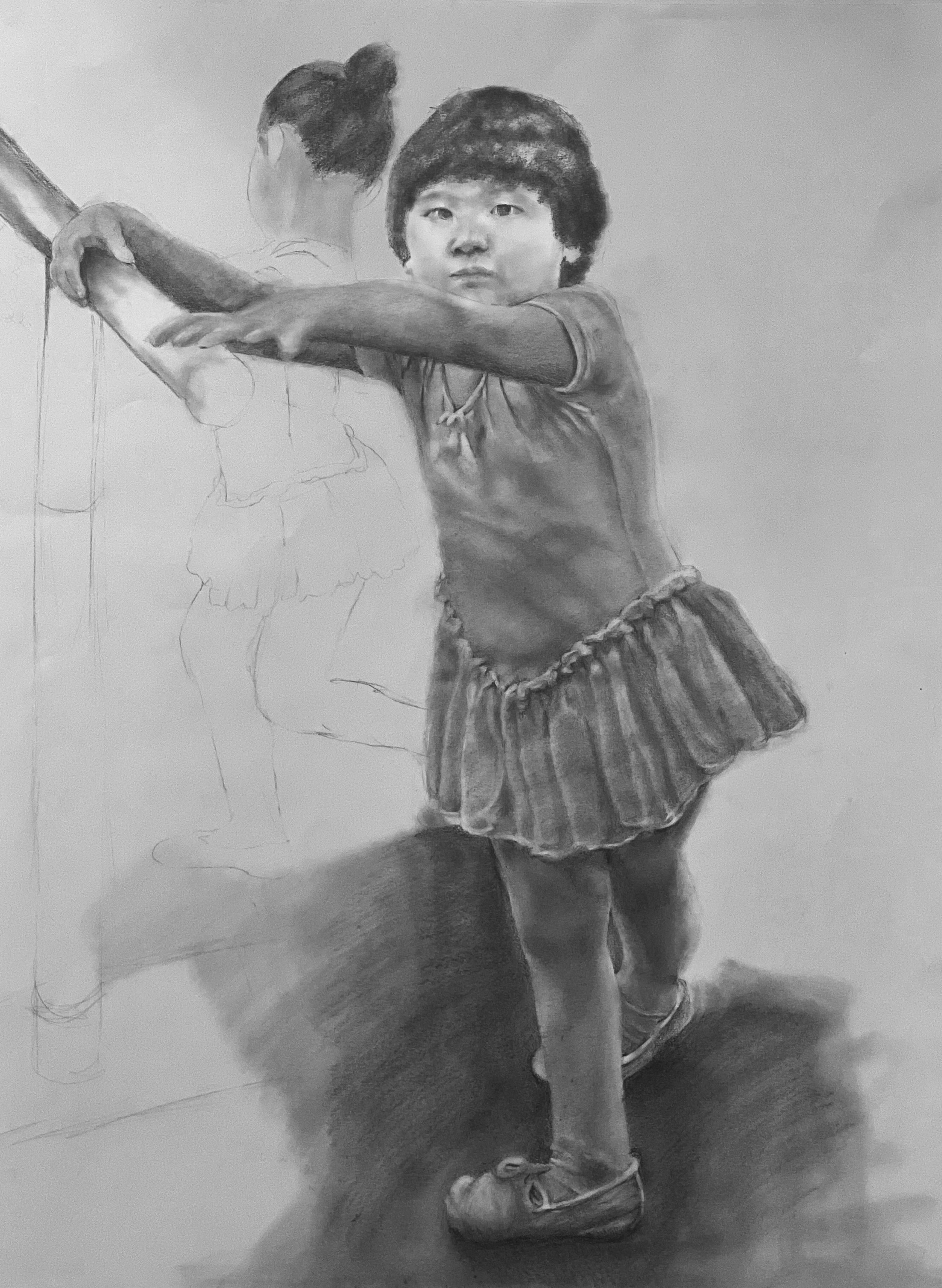 Sketching Pencils & Charcoal, 18" x 24"