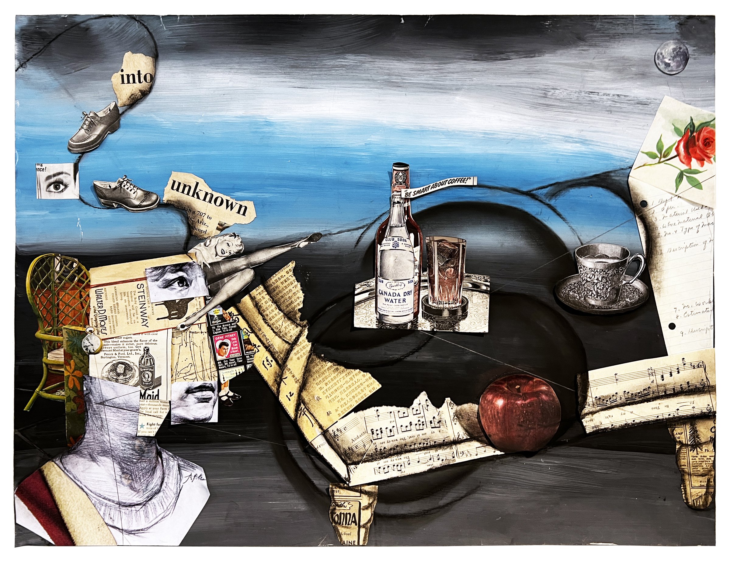 Scholastic Arts & Writing Awards - Mixed Media Honorable Mention, 18" x 24"