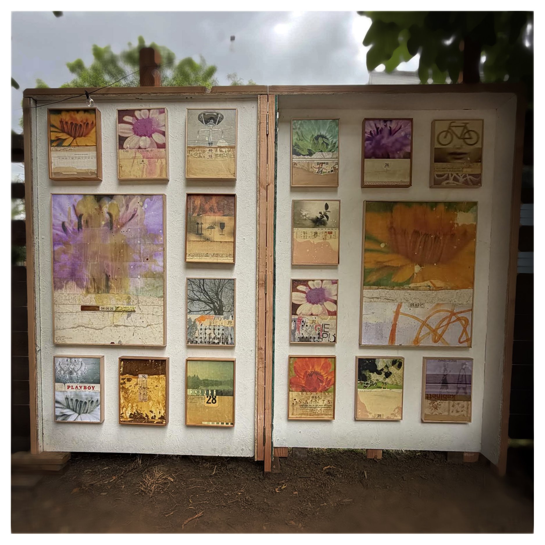 art by Christopher Elliman at LadyGrace Flower Farm