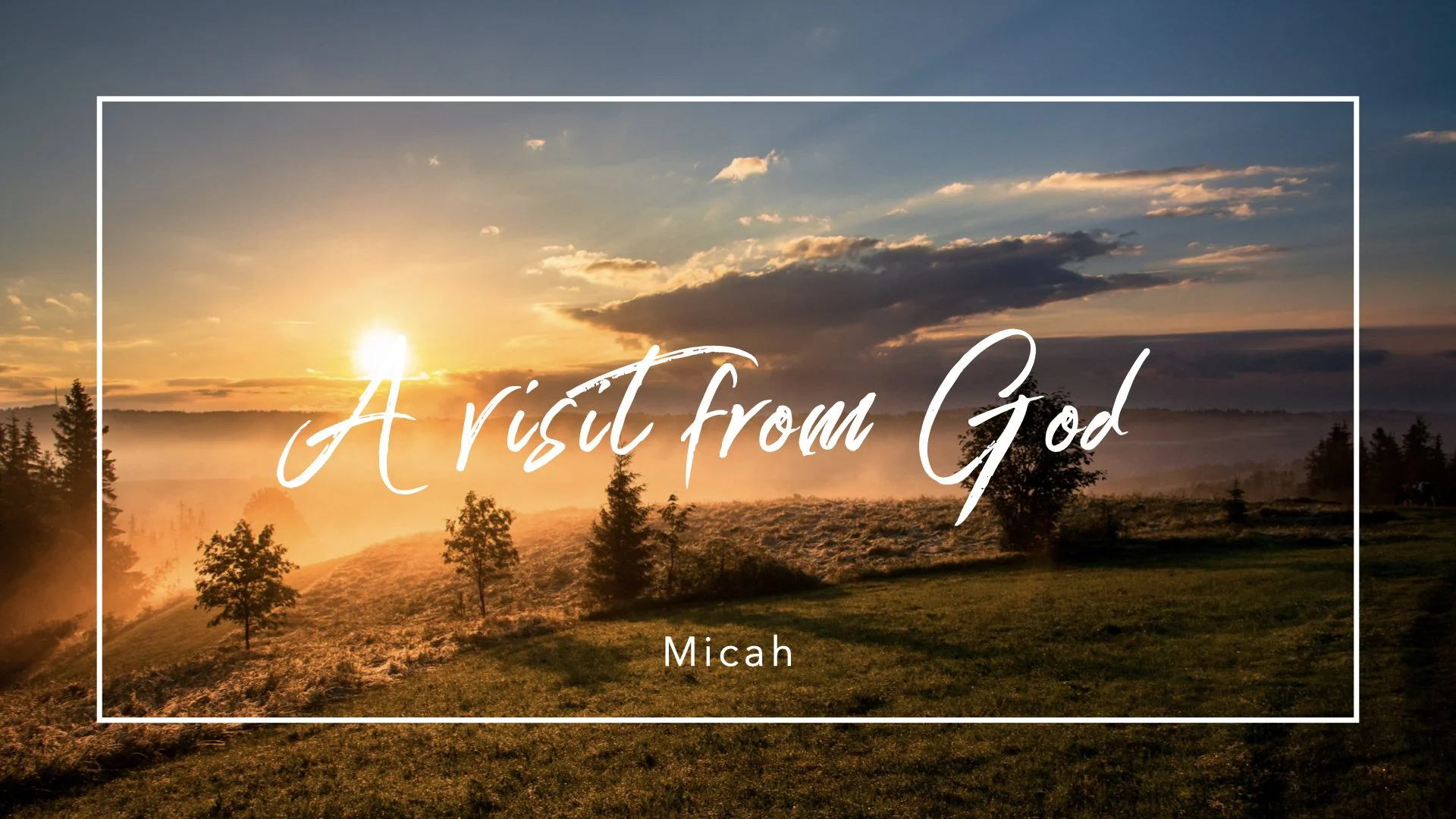 Micah (4 talks)