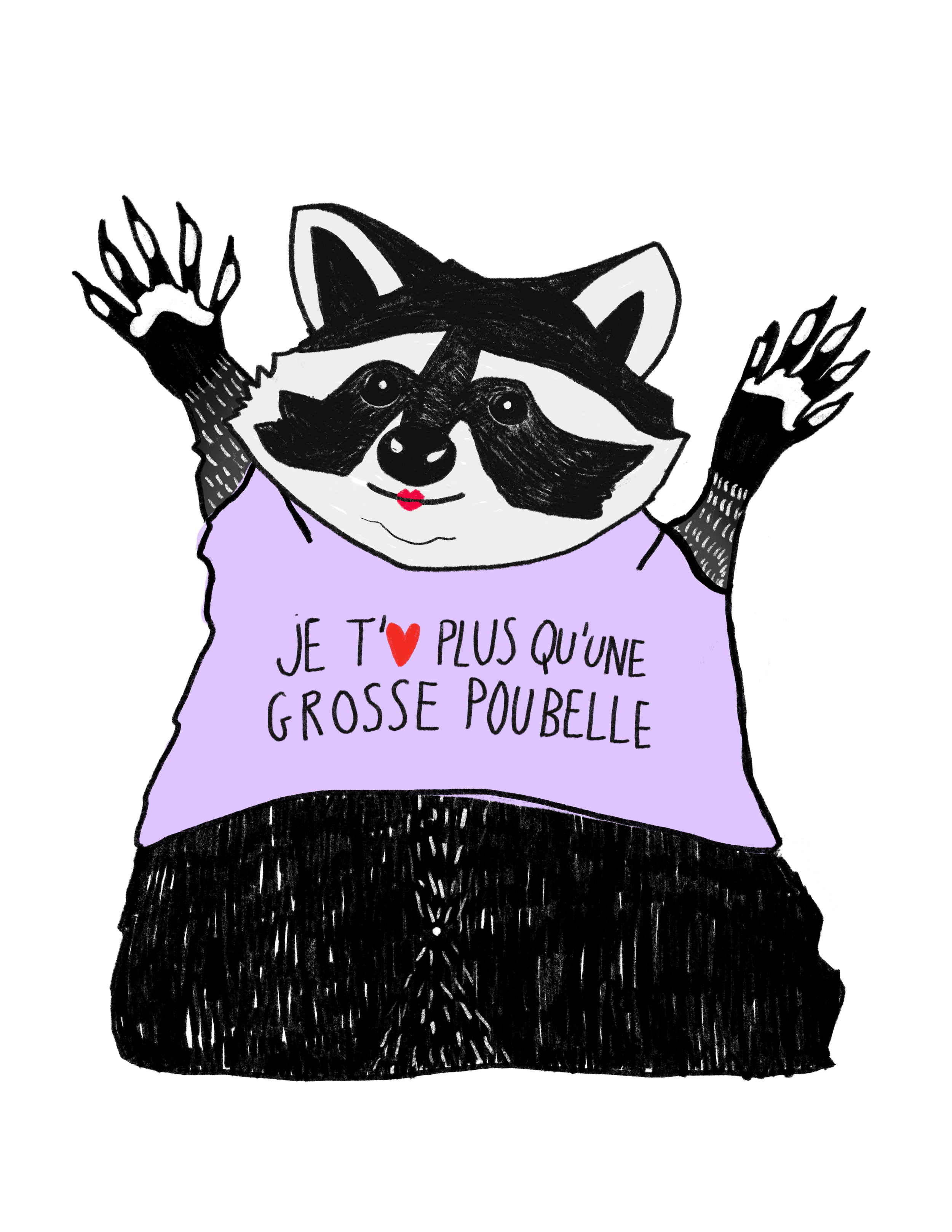 Raccoon d'amour
