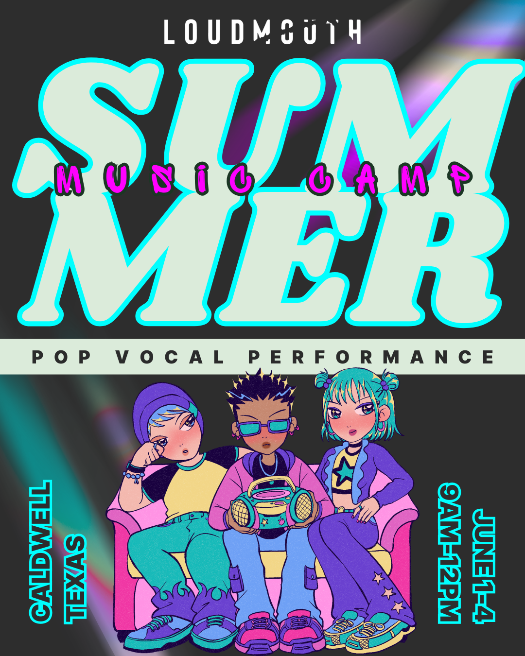 CAMP LOUDMOUTH - VOCAL PERFORMANCE