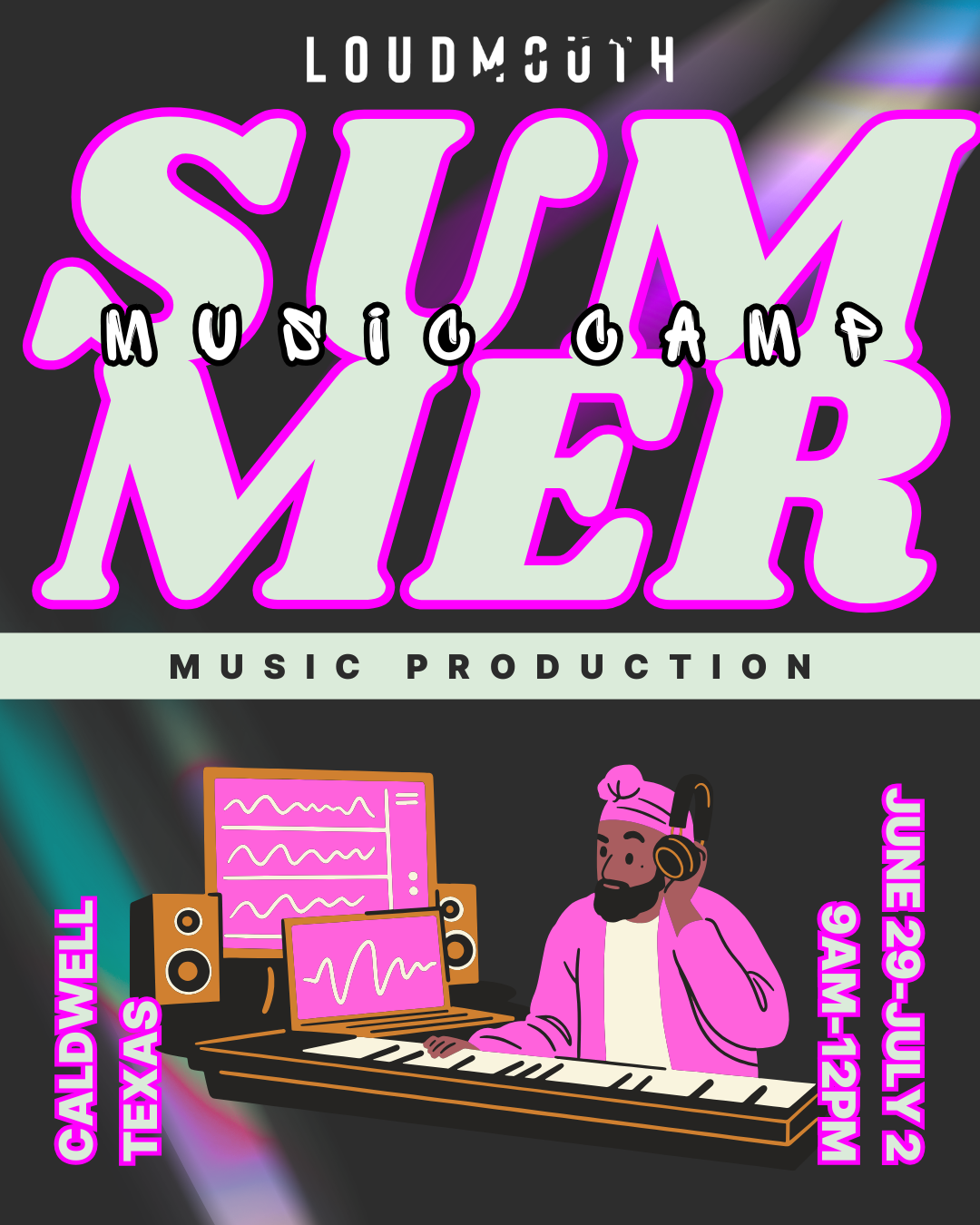 CAMP LOUDMOUTH - MUSIC PRODUCTION