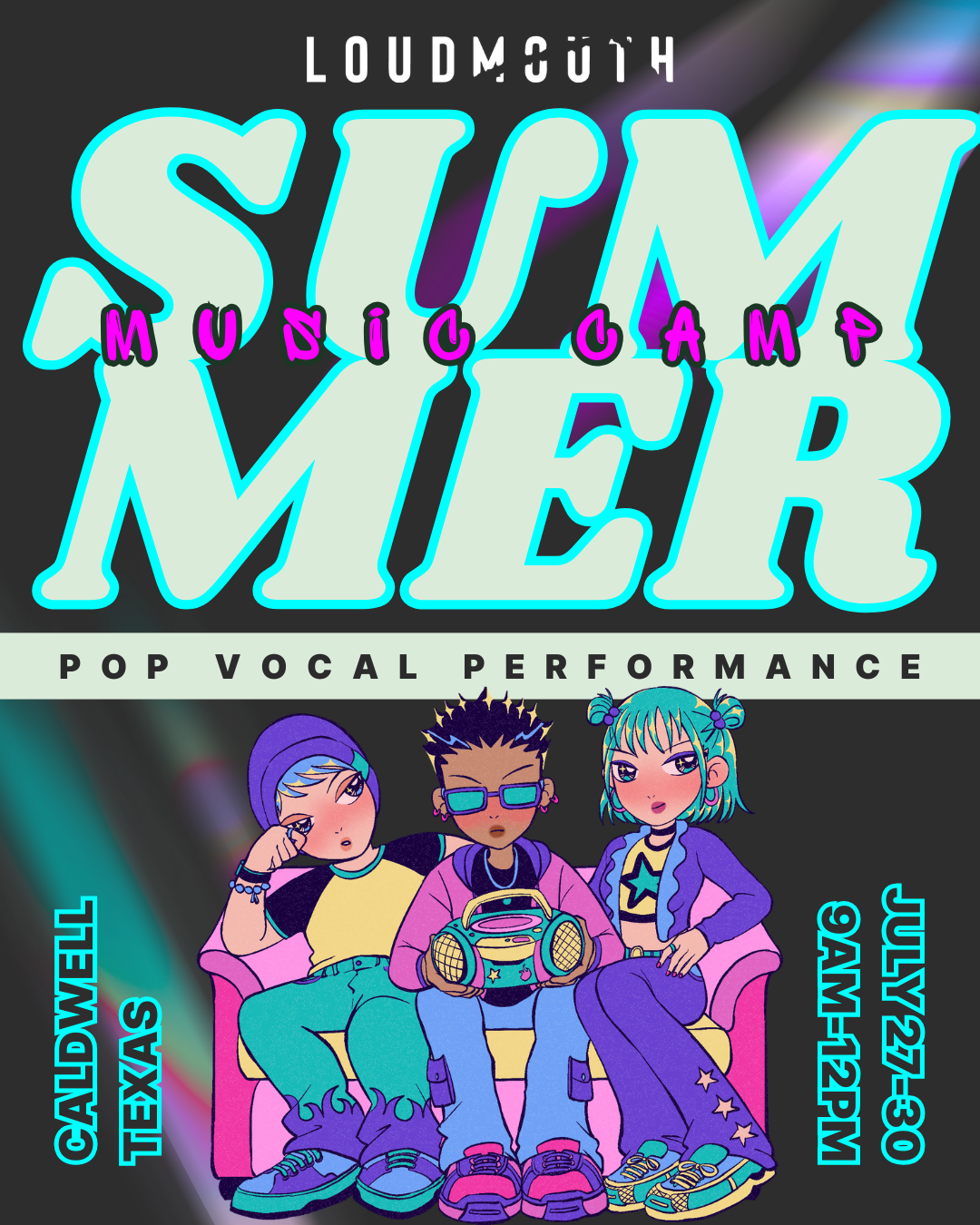CAMP LOUDMOUTH - VOCAL PERFORMANCE