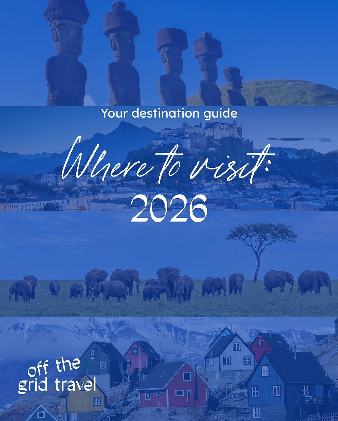 &rsquo;Tis the season for lists. Everyone&rsquo;s got one... where to go, where to stay, where to eat + drink. So here&rsquo;s mine. My point of view on where to go when.

Some of these are places I&rsquo;ve already been and loved. Others are sitting