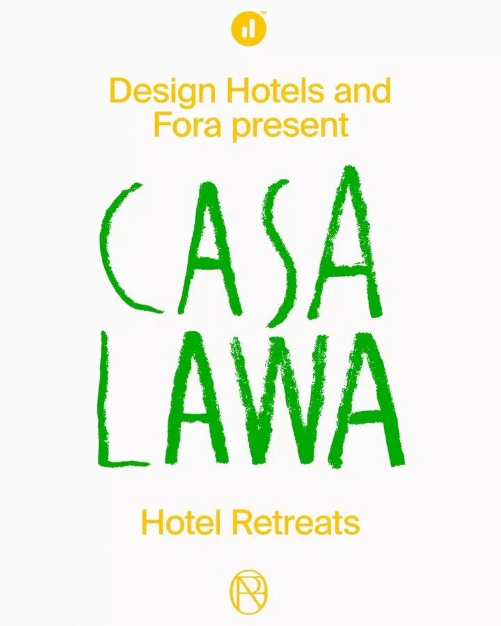 So excited to share this one with you‼️

If you don&rsquo;t know Casa Lawa yet, it&rsquo;s a magical boutique property in Sicily and high on my vacation wish list. Its founder, Lukas Lewandowski, partnered with Fora to take one of his much-clamored-a