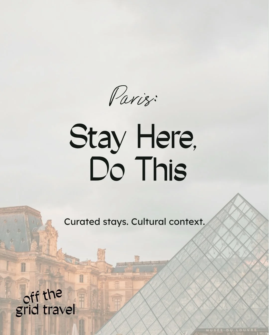 Paris has been part of my world for a long time. I spent years working for a heritage French brand before I made the pivot into travel, so it never really felt like a destination. More like a place I kept returning to for work and never fully experie