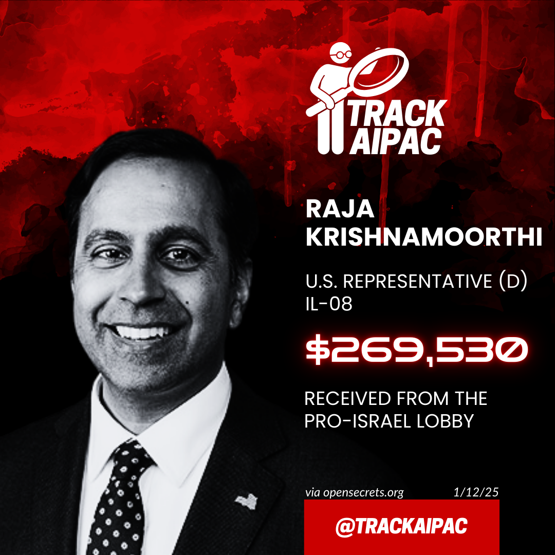 Il Raja Illinois' Congressional Delegation — Track AIPAC