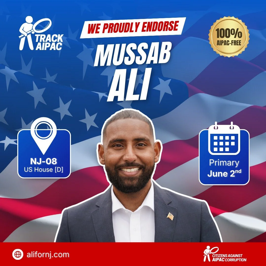 🎉 ENDORSEMENT ALERT! 🎉

We are proud to endorse @mussabalijc for Congress in New Jersey's 8th congressional district!

For years, the Menendez family name has been synonymous with corruption and with unwavering loyalty to the Israel lobby. Rep. Rob