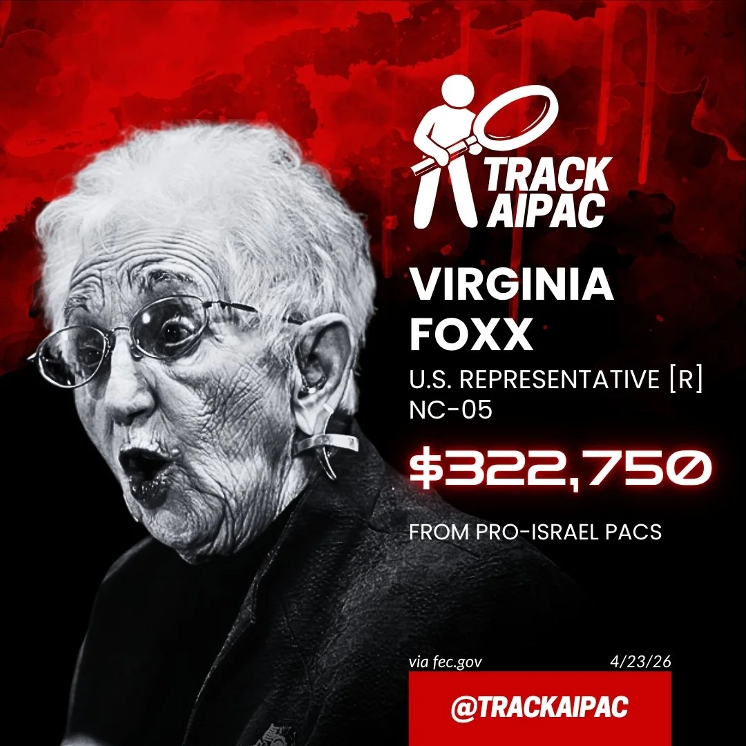 Virginia Foxx AIPAC
