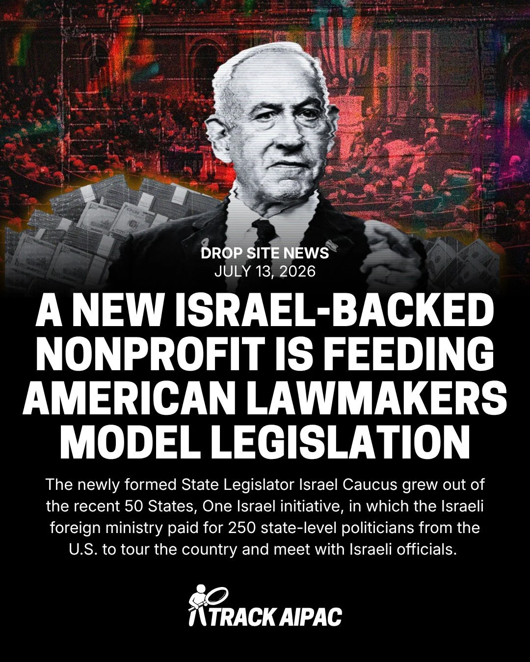 A newly formed nonprofit &mdash; the State Legislator Israel Caucus &mdash; grew out of the 50 States One Israel initiative in which the Israeli foreign ministry paid for 250 state-level politicians from the U.S. to tour the country and meet with Isr