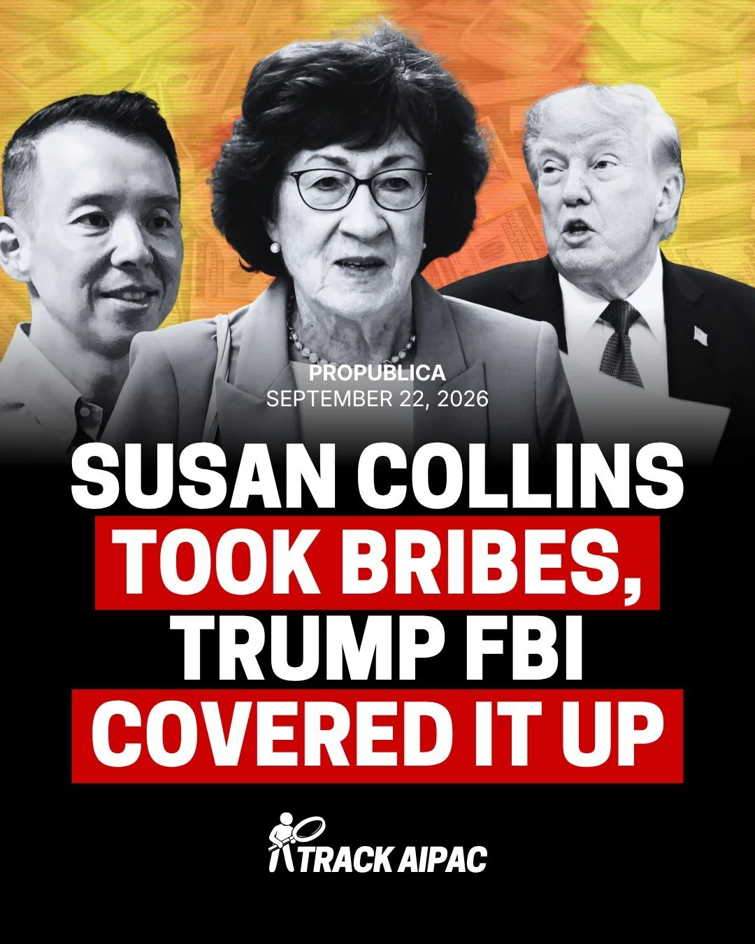 "In 2024, the FBI sought to launch a sweeping pay-to-play investigation examining interactions between Sen. Susan Collins and a top donor, records and emails show."

"The donor, an ex-defense contractor, told agents his company won mil