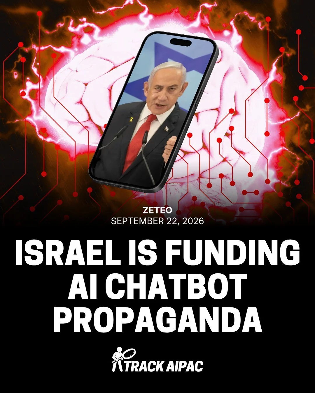 "Israel seems to be paying for an AI-generated website, to influence AI chatbots to provide pro-Israel answers that can then be cited by sources that rely on AI chatbots: an AI centipede of pro-Israel propaganda, if you will."

"Foreig