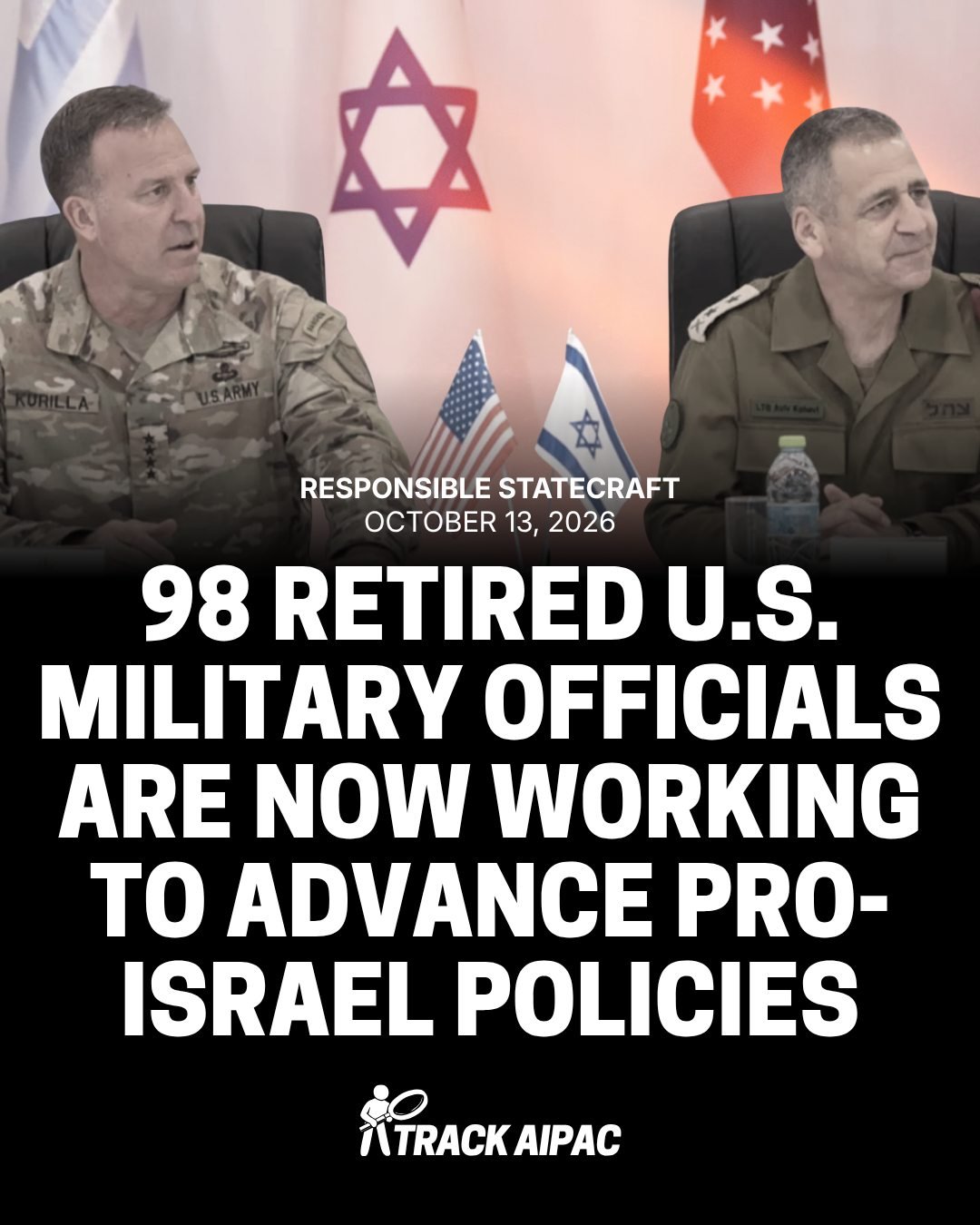 Meet the U.S. generals and admirals advancing Israeli policy: Jewish Institute for National Security of America (JINSA) publicly took credit for shaping &ldquo;multiple provisions&rdquo; now in this year&rsquo;s defense policy bill, including Section