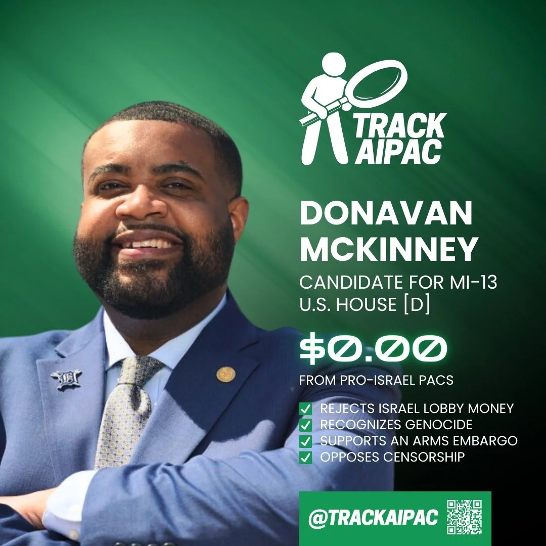 @donavanmckinney knocked out an AIPAC-backed incumbent in the primary election, now we are just a week away from sending him to Congress! Vote for Donavan McKinney in #MI13!