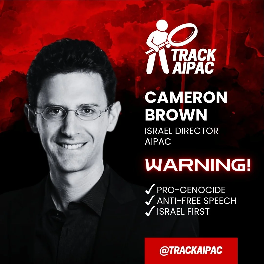 Cameron Brown, Israel Director of AIPAC