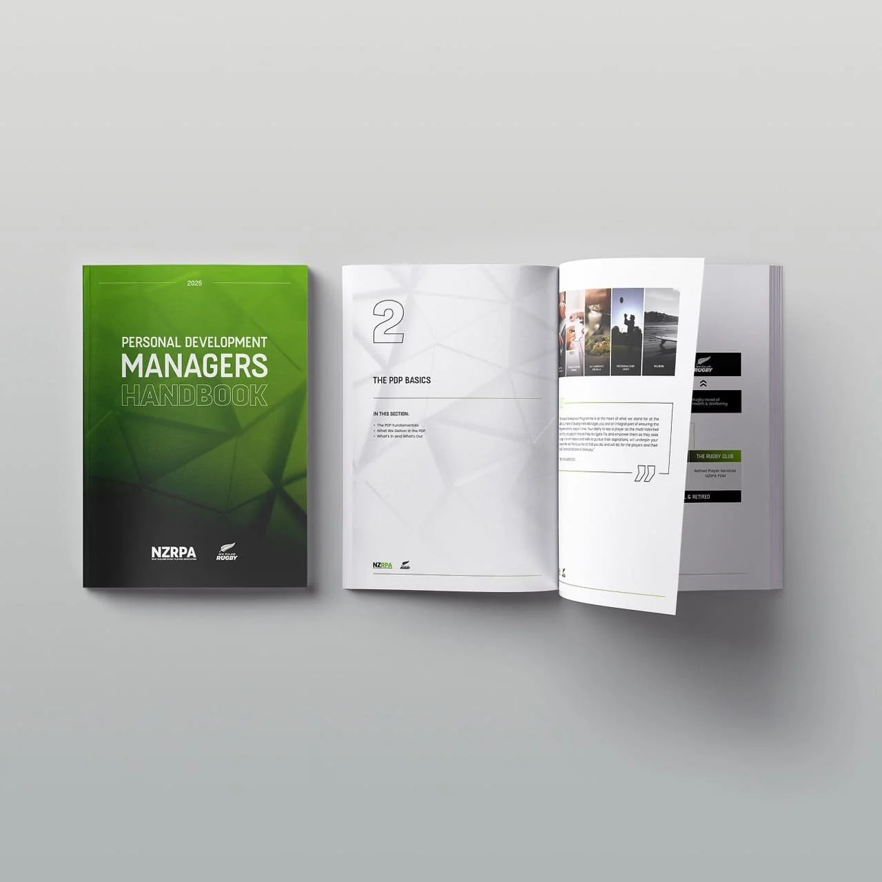 Professional rugby players receiving advice from NZRPA