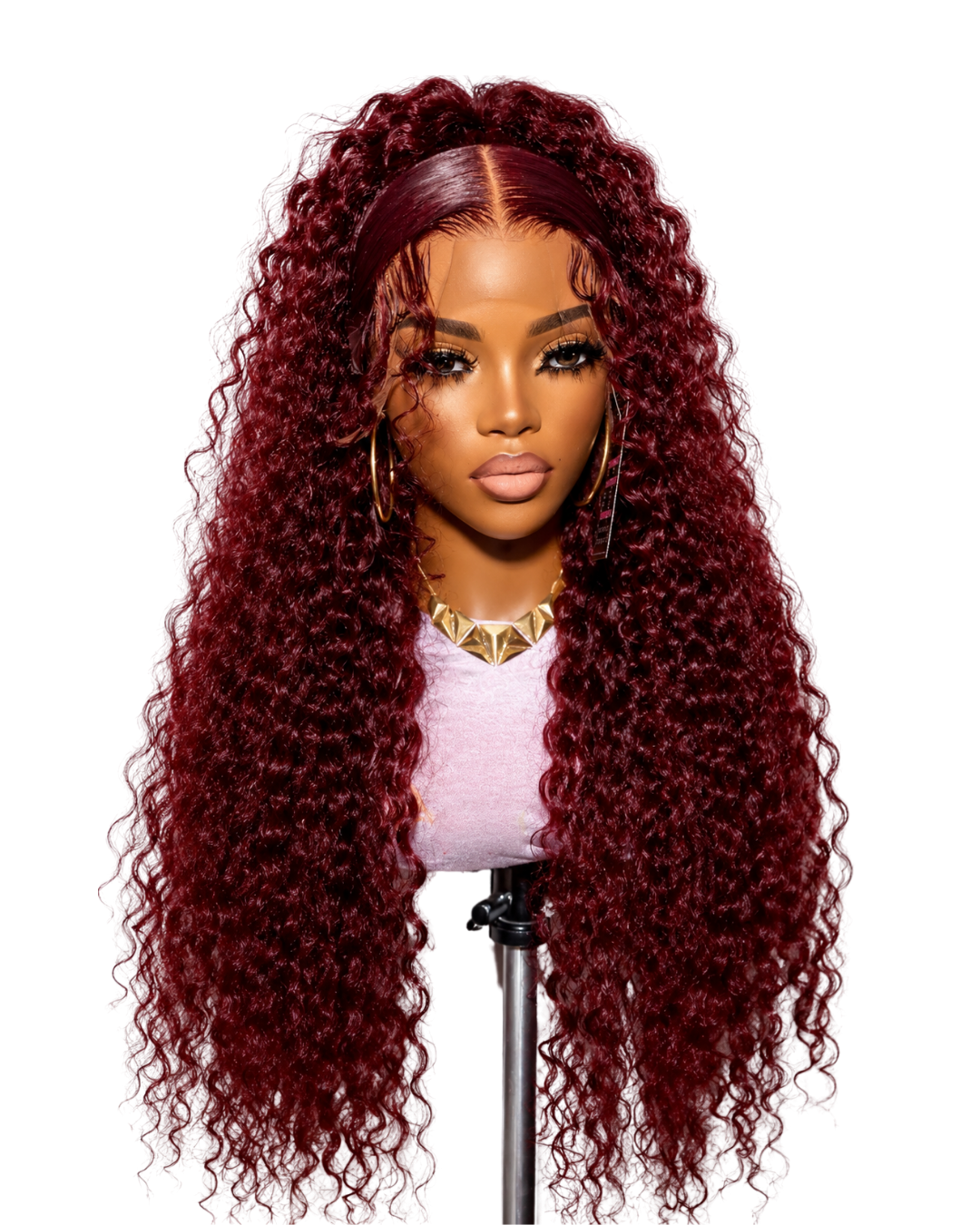 Water Wave #99J Transparent Lace Wig 13x4 Density 200%