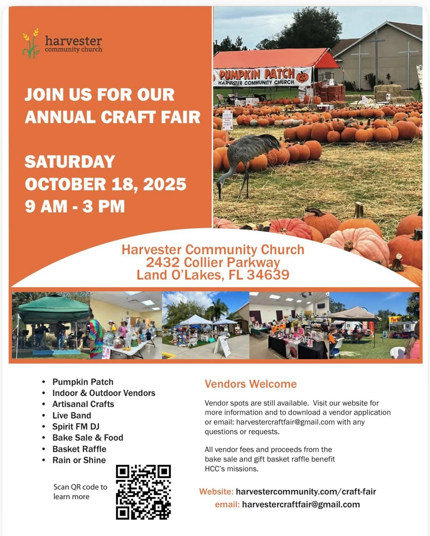 Swing by the harvest fall festival this weekend! @harvester_cc We're excited to show off our latest designs and catch up with you!