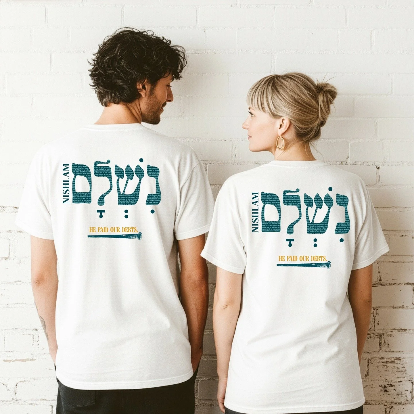 The debt was real. The payment was final.
נשלם &mdash; Nishlam. The Hebrew word is rooted in shalom &mdash; peace, wholeness, completeness. It's what Jesus declared from the cross. Not just "it's over" &mdash; but the debt is paid. You can 