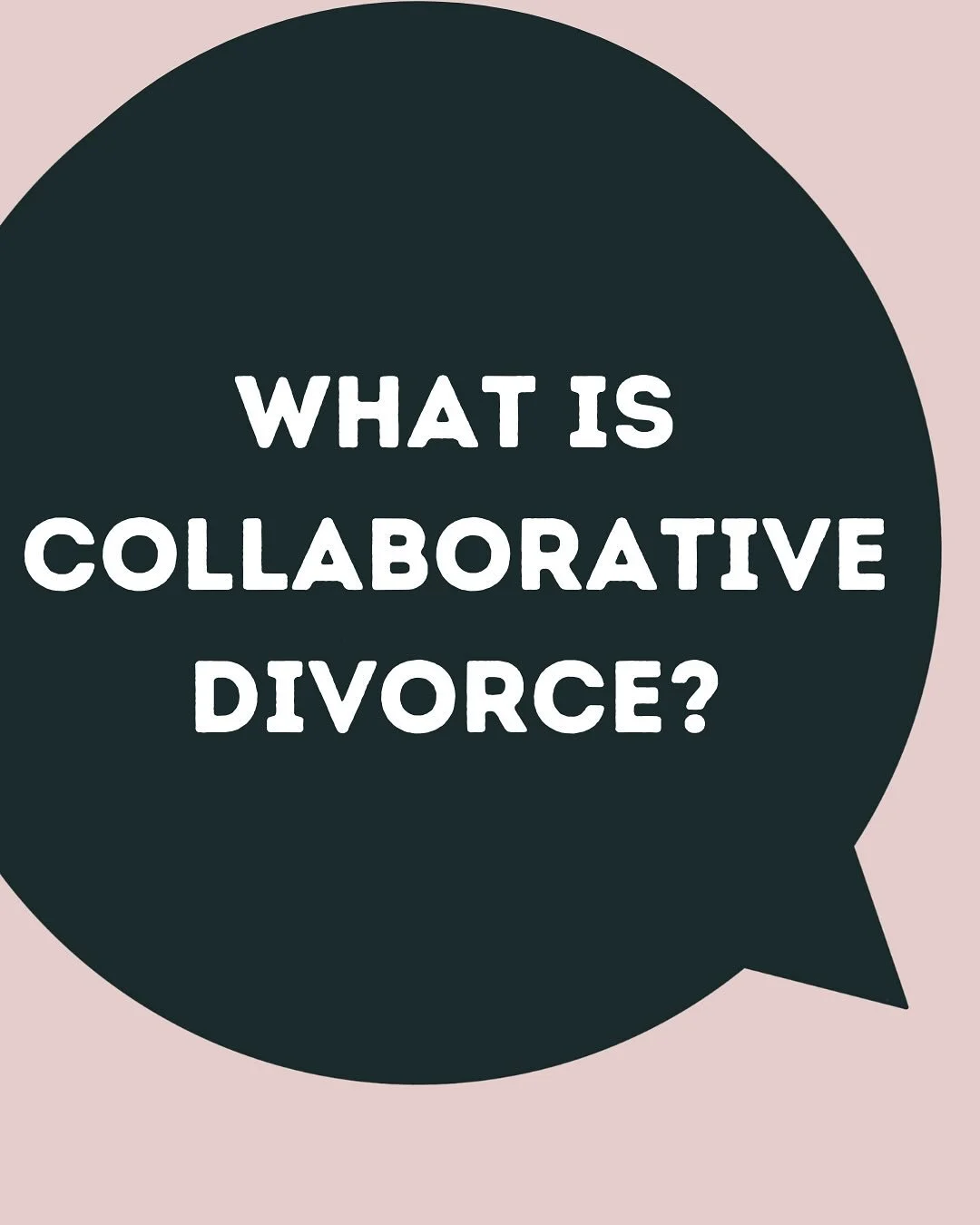 This is a simplified summary of Collaborative Divorce, but a good starting point. Reach out if you are wondering whether this might be the right process for your family as you move in to the next chapter.