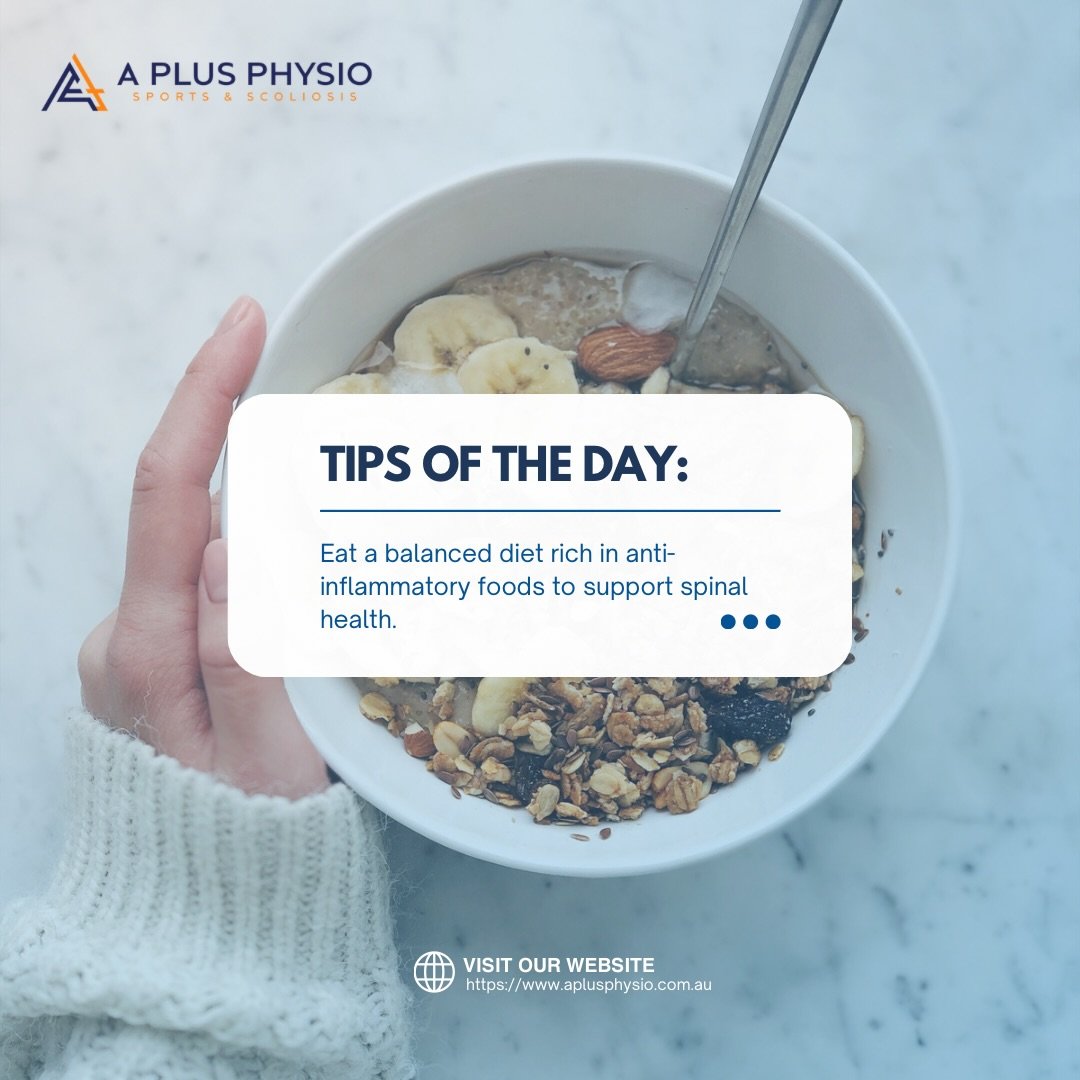Did you know your diet can be a tool for spinal recovery? 🥗🦴

When we think about spinal health, we usually think about posture and core strength. But what you put on your plate plays a massive role in how your back feels.

Chronic inflammation can