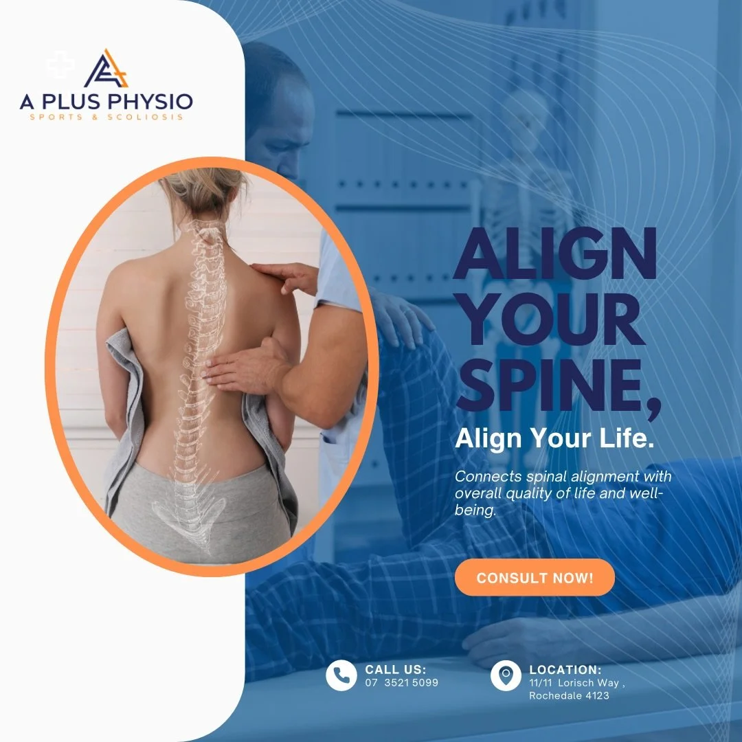 Align your spine, align your life. ✨

Don&rsquo;t let stiffness or misalignment hold you back from your goals. Whether you&rsquo;re managing scoliosis or recovering from a sports injury, our team is here to support your journey to wellness.

At A Plu
