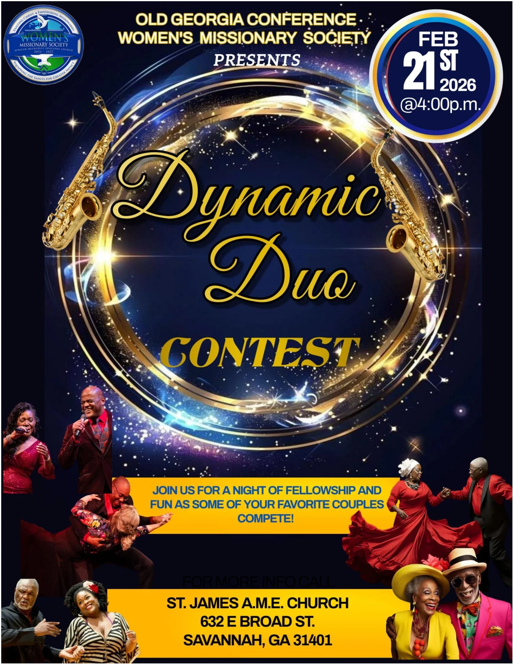 Georgia Confrence Women’s Missionary Society Presents Dynamic Duo Contest