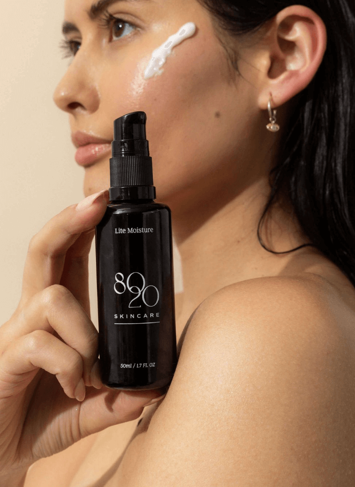 Brand Identity project for 80/20 Skincare by Melbourne based graphic designer Robyn Colton