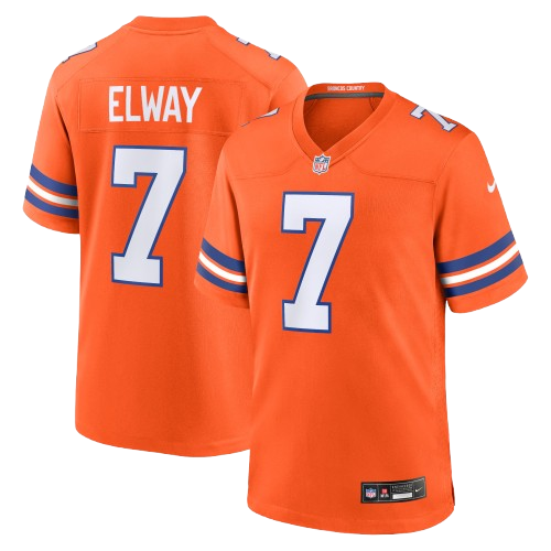 Denver Broncos #7 John Elway 2nd Throwback Vapor F.U.S.E. Limited Jersey