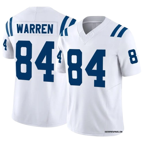 Indianapolis Colts #84 Tyler Warren Vapor Limited Jersey White