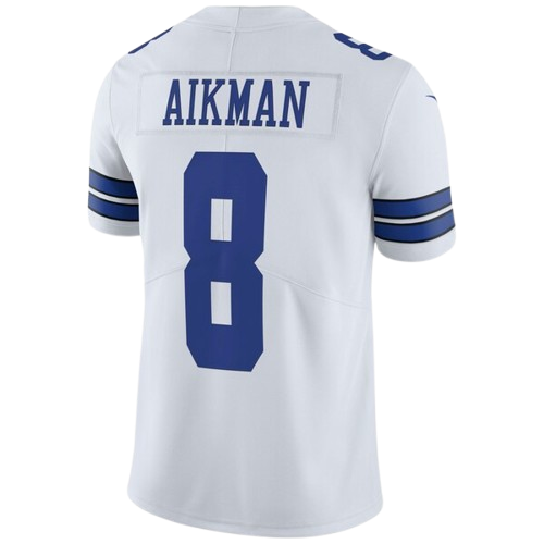Dallas Cowboys #8 Troy Aikman Vapor Limited Jersey White